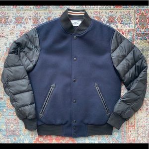 Coach Nylon Down-Fill Varsity Bomber